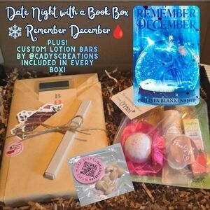 ❄️ CURATED BY AUTHOR ❄️ Date Night with a Book Boxes | Remember December